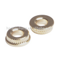 China supplier high precision mould Knurled brass threaded inserts
